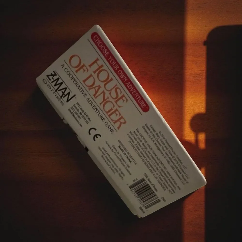 2018 Z Man House of Danger Card Game COMPLETE